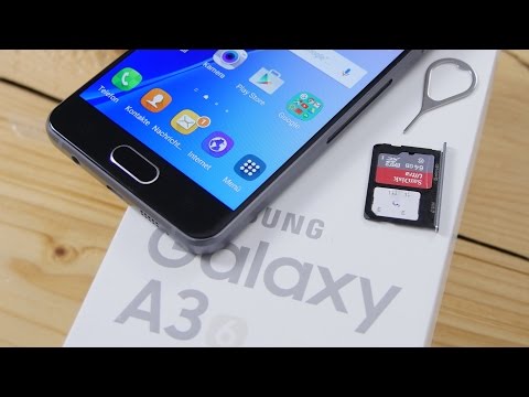 Video: Tar Samsung a3 SD-kort?