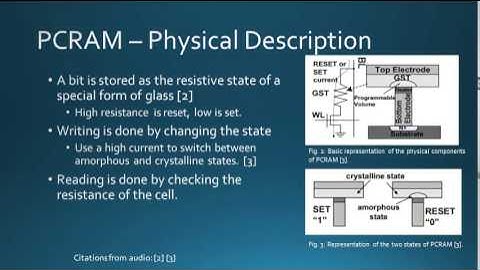 A Survey of the Current State of PCRAM and STT-RAM