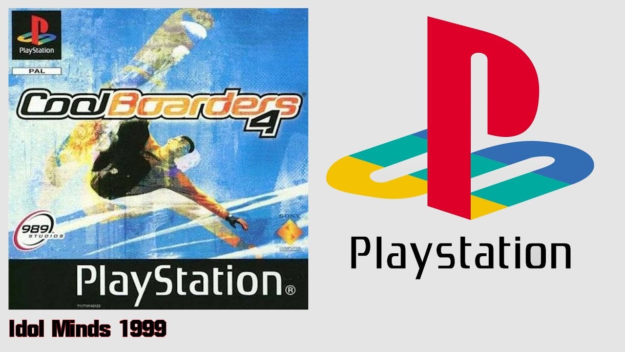 Cool Boarders 4 (PS1)(1999) Intro + Gameplay