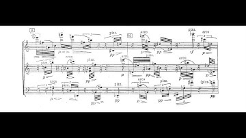 Anton Webern - Satz for String Trio (1925) [Score-Video]