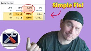 [Solved] How to Fix 100% Disk Usage [Easy]