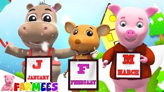 months of the year more educational videos kids songs by farmees