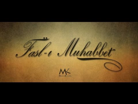 Fasl-ı Muhabbet Bölüm 00 - 2015
