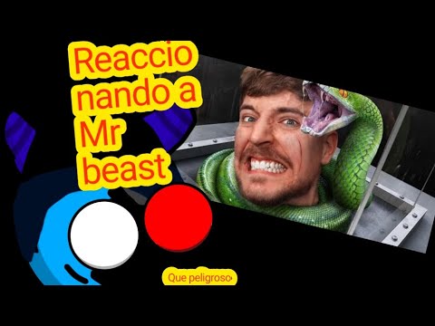 reaccionando a @MrBeast (primer video de reacción)
