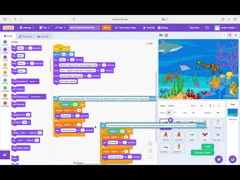 CARA MEMBUAT KUIS DI SCRATCH | PART 2 - YouTube