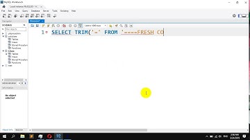 How to Remove Leading and Trailing Characters in MySQL