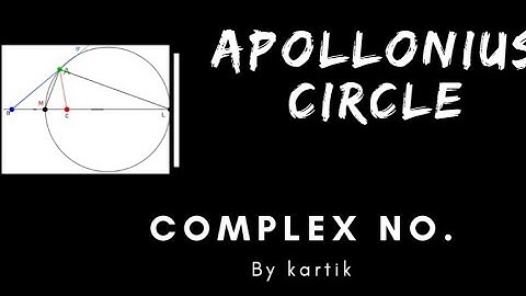 APOLLOnius circle !!.. complex no. ,JEE adv