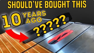 The BEST Table Saw Accessory, Second to Flesh Sensing technology￼