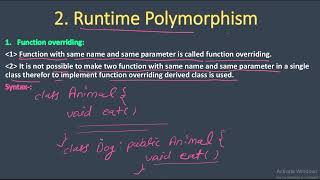 C++ function overriding with example | c++ tutorial for beginners.