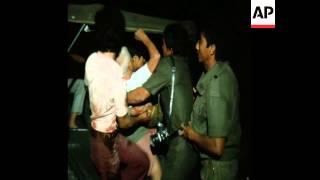 SYND 28-1-74 AFTERMATH OF ROCKET ATTACKS AND INJURED CIVILIANS