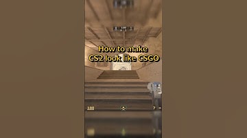 Make CS2 like CSGO😍🤯 #cs2 #csgo #cs