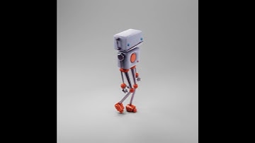 Robot Walk Cycle in Maya