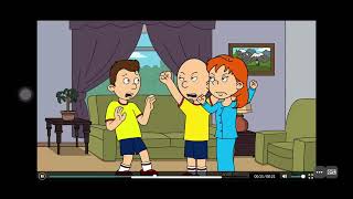 Caillou say no @mikeanimate8728 and gets grounded by bald caillou and Rosie