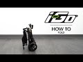 Pride mobility  igo  how to fold