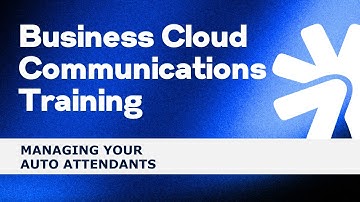 Managing Your Auto Attendants