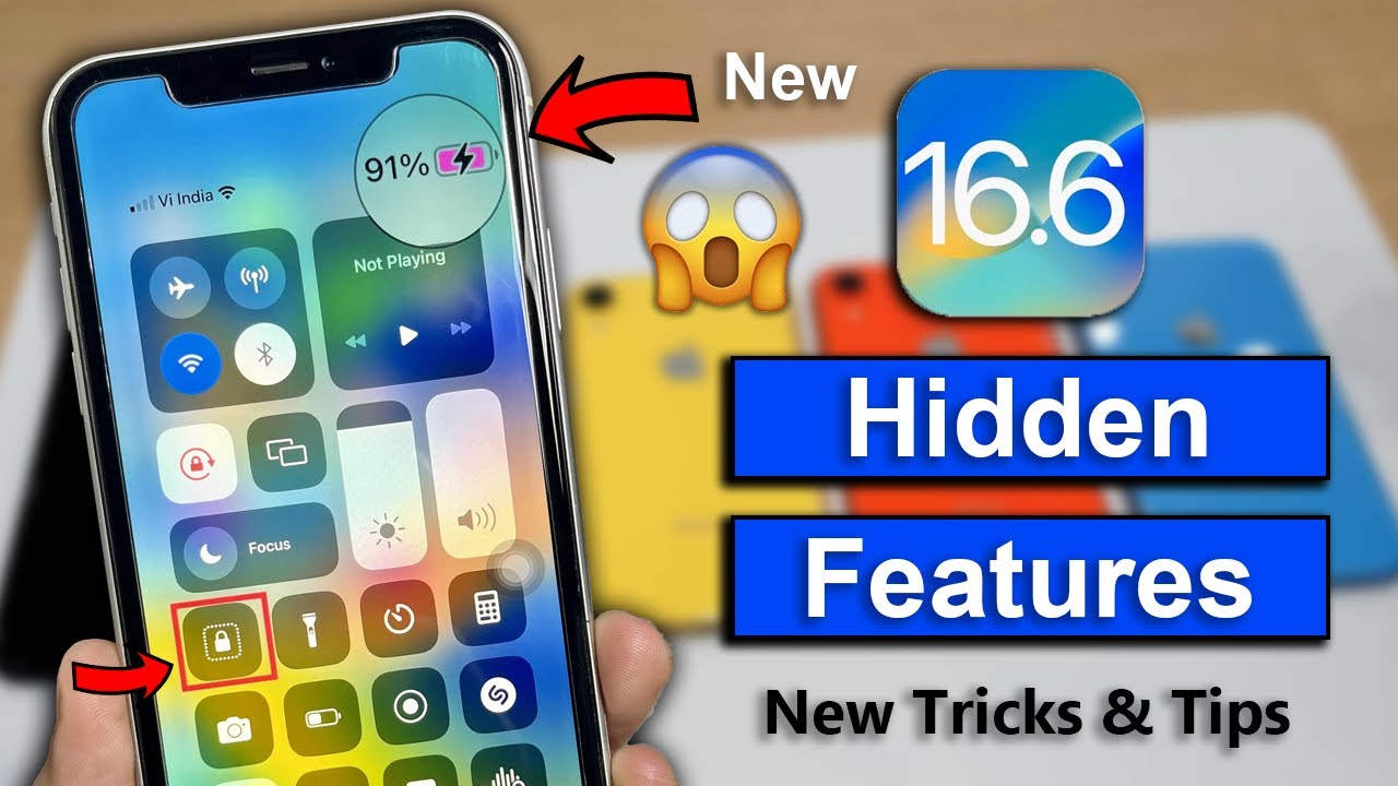 iOS 16.6 New Hidden Features😱- Surprising Tricks & Tips you need to ...
