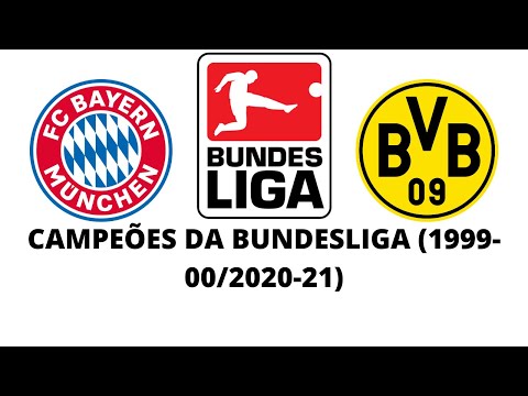 CAMPEÕES DA BUNDESLIGA