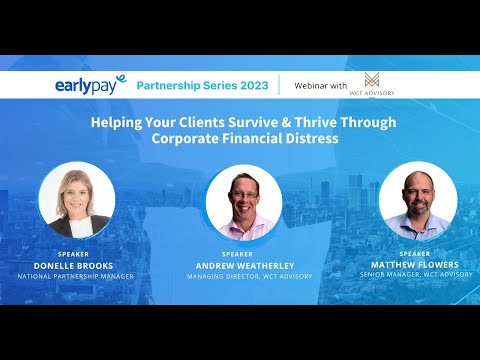 Helping SMEs Survive and Thrive through Corporate Financial Distress | Webinar with WCT Advisory