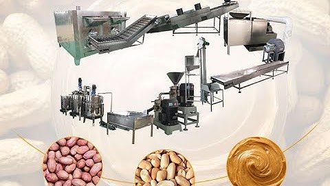3d Video of Peanut Butter Production Line | Complete Peanut Butter Production Process