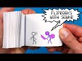 Flipbooks with sound fx  awesome battle 110