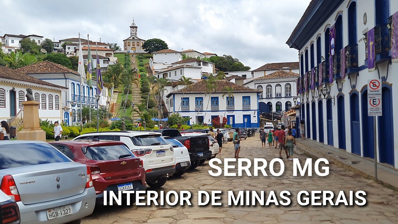 SERRO MG | PASSEIO PELA A CIDADE DE SERRO MG , INTERIOR DE MINAS GERAIS (MUITOS CASARÃO ANTIGO)