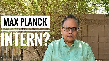 Get the Max Planck Internship in Germany!