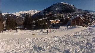 Courchavel sledging 2012 - Go Pro 2