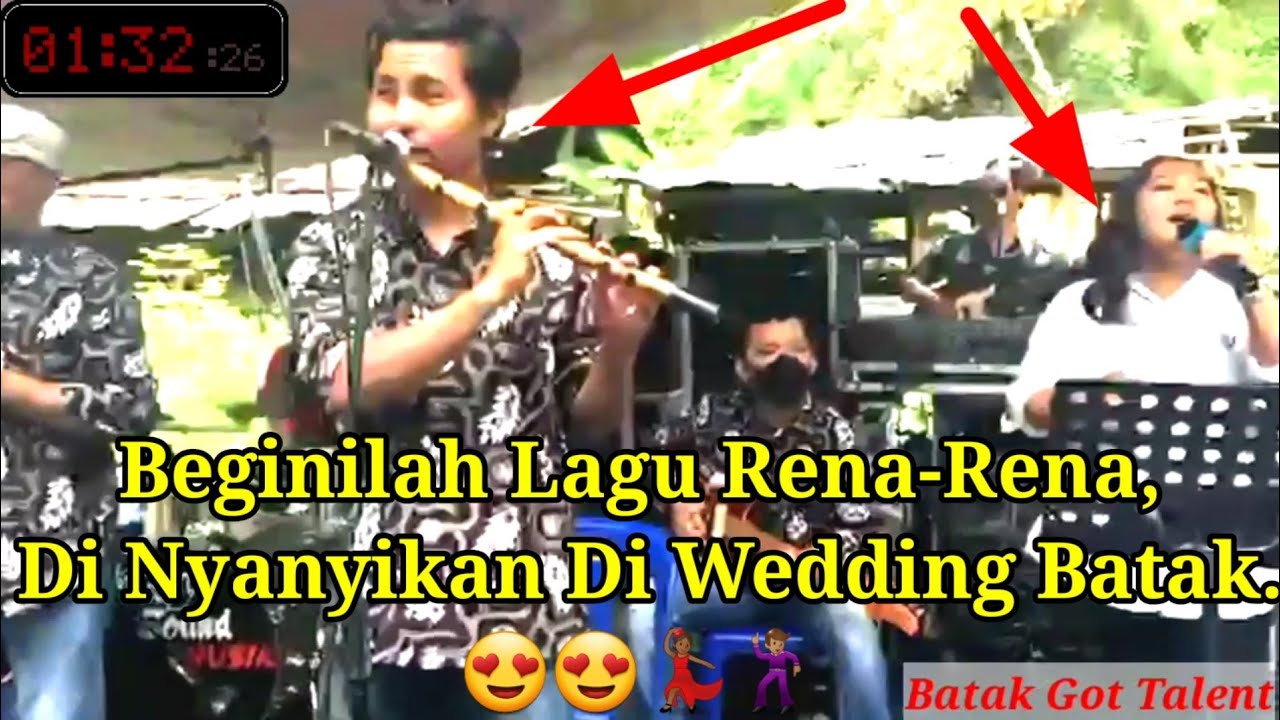 Beginilah Lagu RENA-RENA DI Nyanyikan Di Wedding Batak.