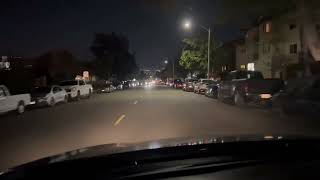 Just a quick video of a night driving in Burbank California