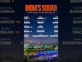 🏏 India's Squad for Asian Games 2026 Announced! 🇮🇳🔥#bcci #asiancricket #asiangames #icc #cricket