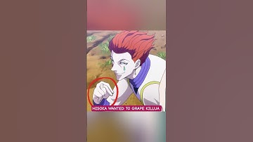 Hisoka wanted to grape Killua | Hunter X Hunter