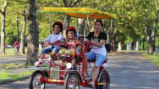 Bike and Boat Rentals at Flushing Meadows Corona Park with Wheel Fun Rentals