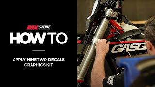 How To Install Dirt Bike Graphics Tips and Tricks MXstore