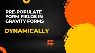 How to pre populate a field in gravity forms   How to prevent users from editing the pre populate