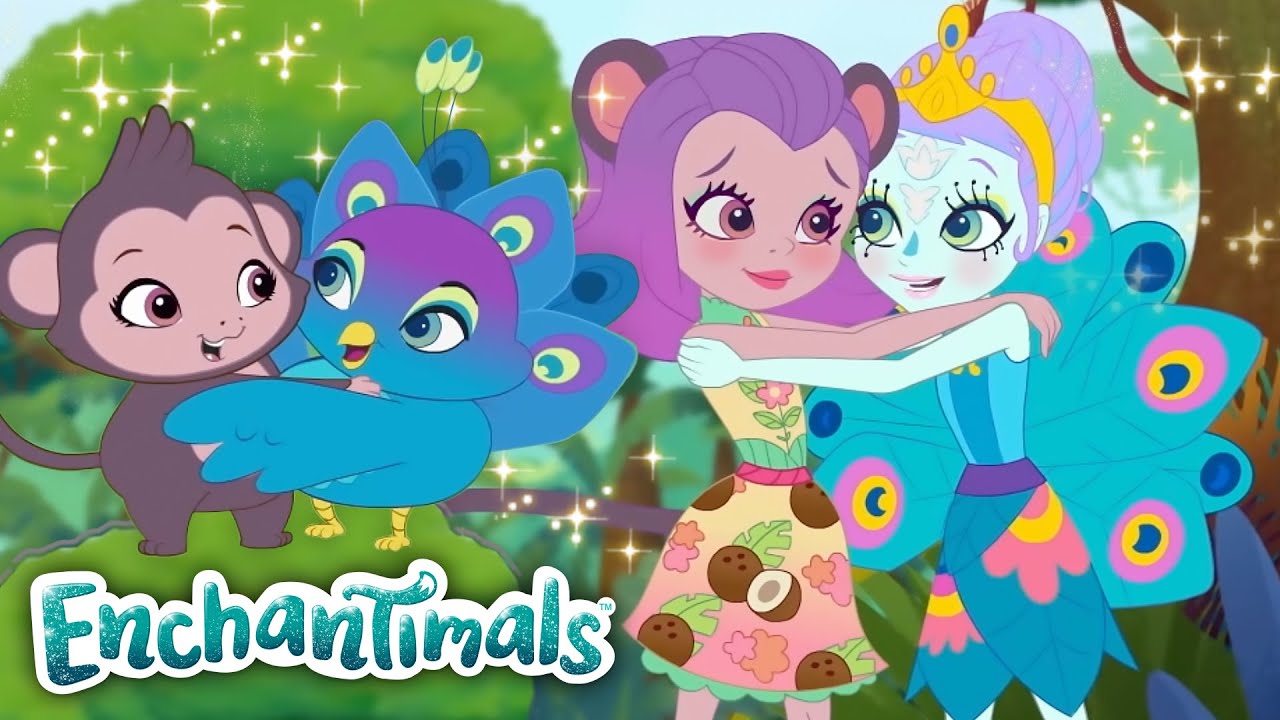 Najlepsze przygody w Gęstej Dżungli | Kompilacja | Enchantimals Po ...