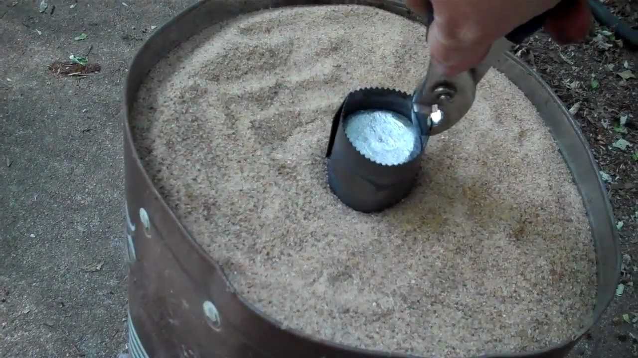 lost foam sand cast reveal YouTube