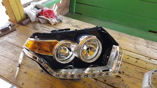 картинка: Замена стекла на фаре УАЗ Патриот рестайлинг своими руками. Пошаговая инструкция