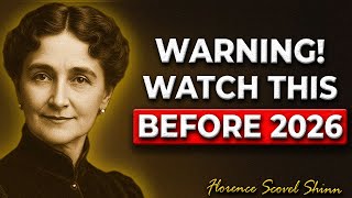 WARNING! 2026 Will Shock You If You Ignore This Message – Florence Scovel Shinn