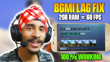 BGMI Lag Fix 3.3 UPDATE || BGMI lag Fix 2,3,4 GB RAM Phone || BGMI ka lag kaise theek karen android