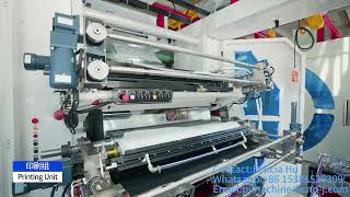High Speed CI Flexo Printing Machine 200m/min | 6 Color Satellite Flexographic Press for BOPP/PE/PVC