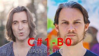 Low Notes Bass Battle: (C#1-B0) Geoff vs Tim
