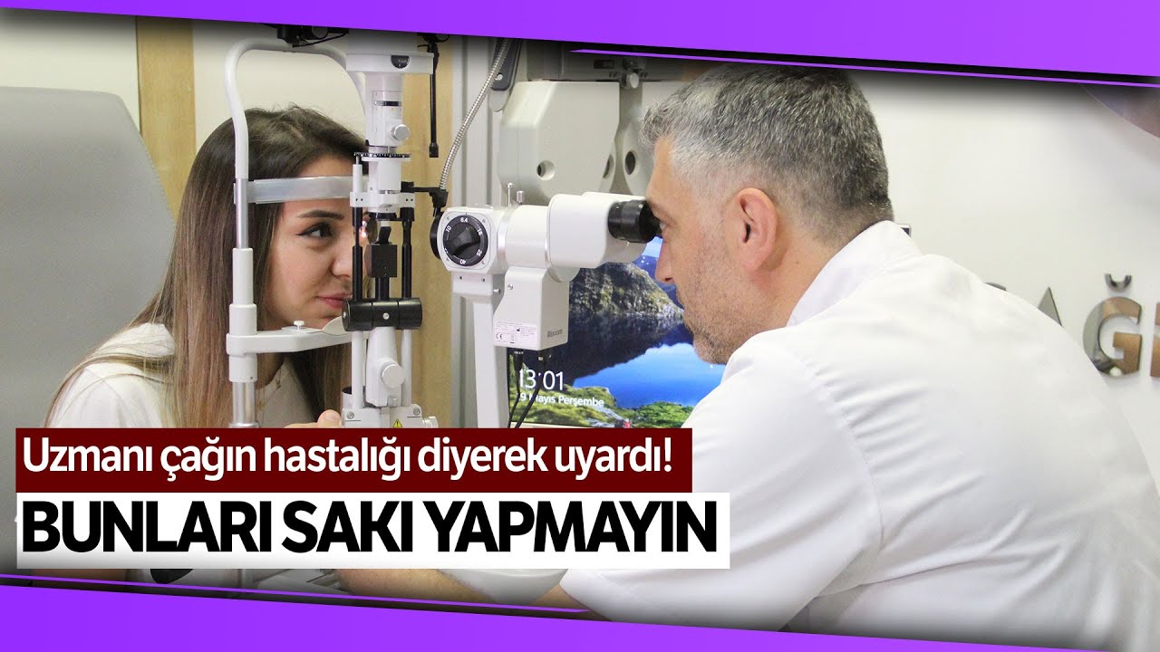 Çağın hastalığı Göz Kuruluğuna Dikkat!