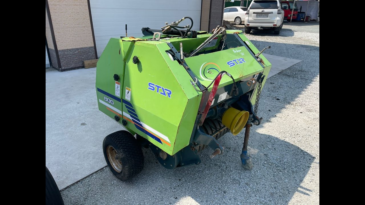 Японский пресс-подборщик Star Mini 800