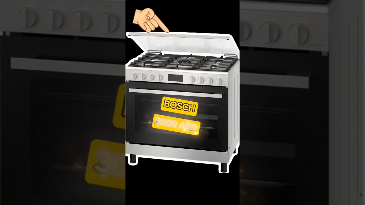 SERIES 6 BOSCH FREE STAND GAS COOKER 90/60 || 