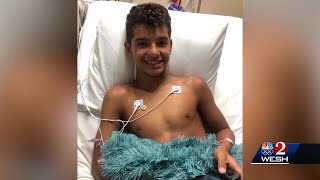 Cocoa beach boy recovering after being bitten by shark