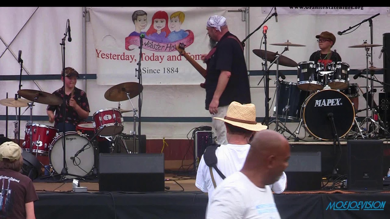 Dominic Cole & Drum Shark Live @ Granite State Blues Society's Barnful of Blues 8/3/19