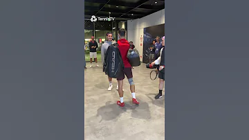 Hey Old Man Federer Djokovic Reunite In Shanghai 