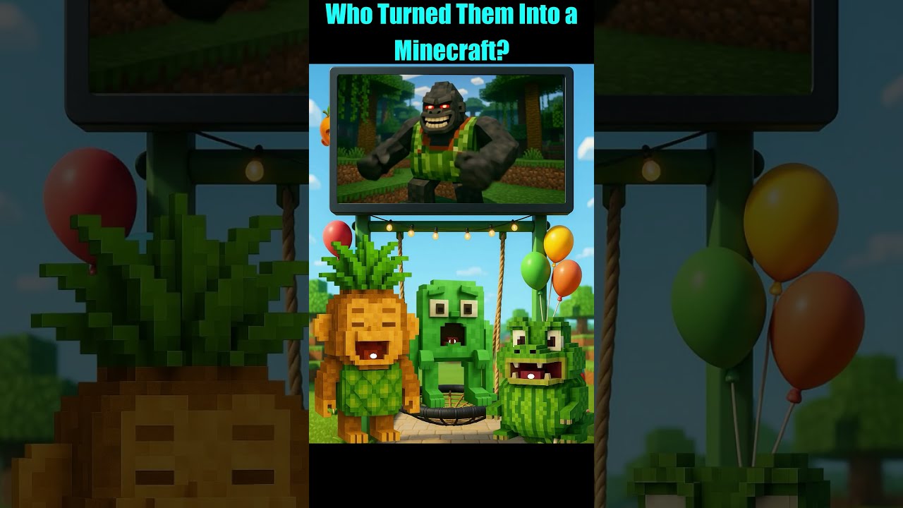 Who Turned Them Into A Minecraft Karkerkurkarkarkarkurkurkur Italian Brainrot Italianbrainrot