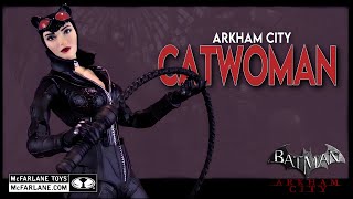 McFarlane Toys DC Multiverse Batman Arkham City Catwoman Figure @TheReviewSpot