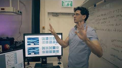 Prof. Ido Kaminer Technion Lab Tour